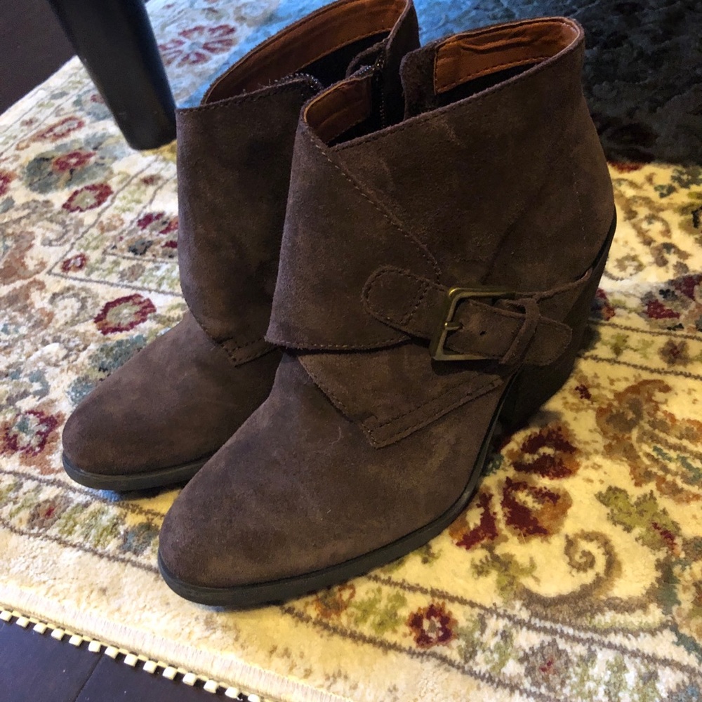 Lucky Brand Brown Bootie
